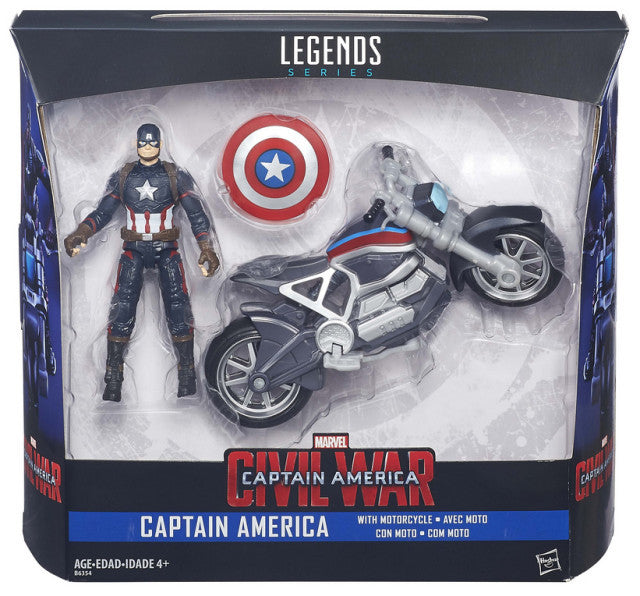 marvel legends captain america civil war 2 pack