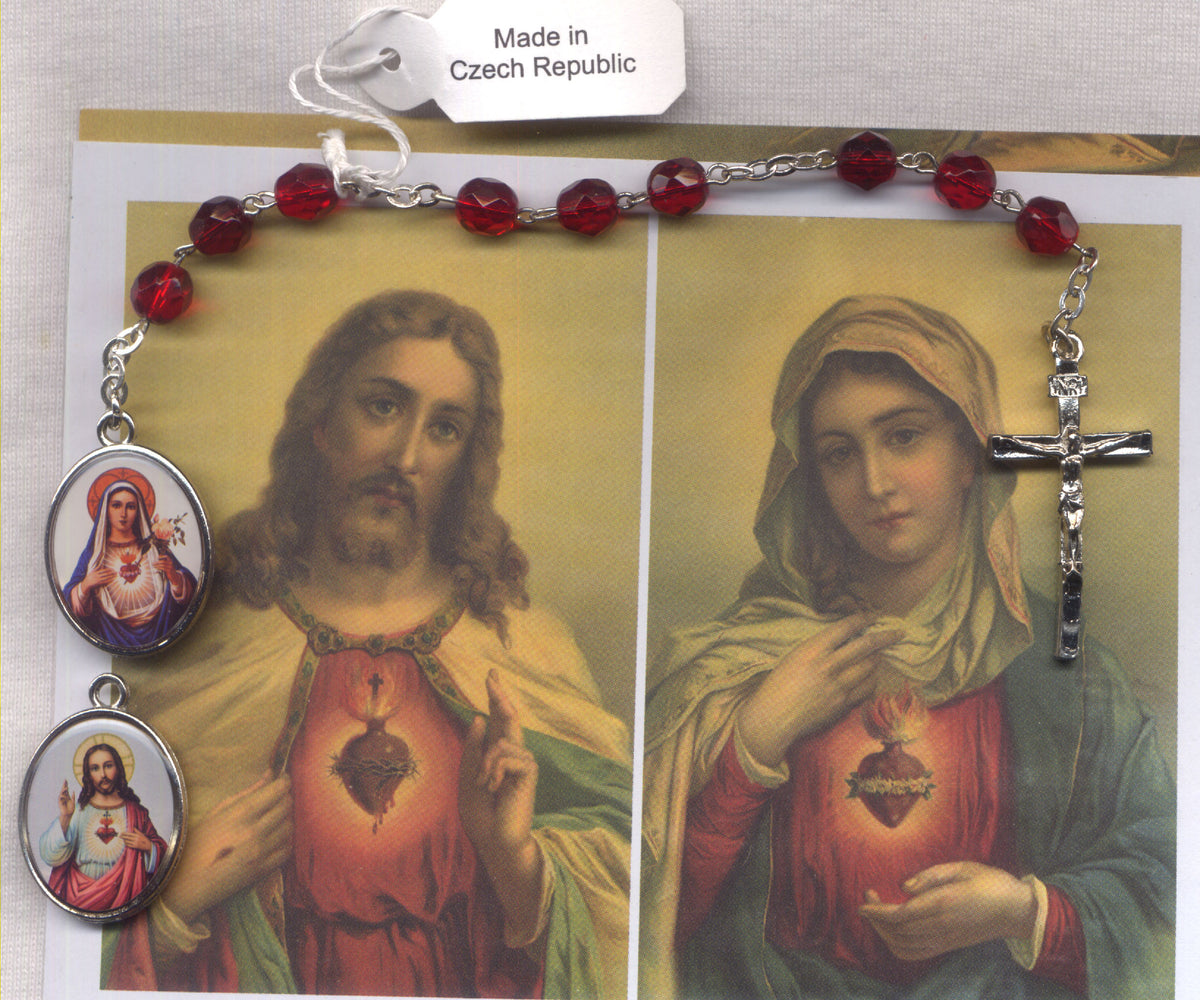 immaculate heart of mary and sacred heart of jesus