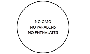 No GMO No parabens