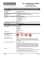 View or Download the SDS for AC-1