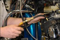 Pressurize the Cylinder With Shop Air