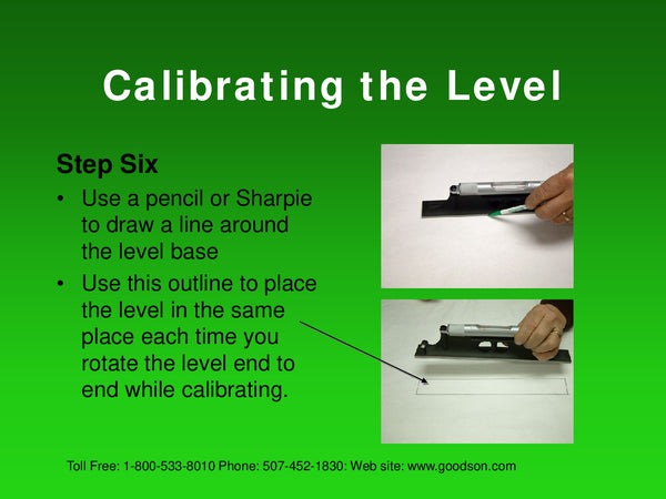 Maintaining Your Machinists Level : Calibrating the Level - 2