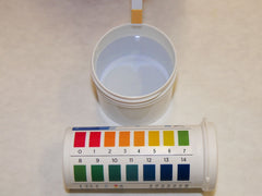 pH Test, before