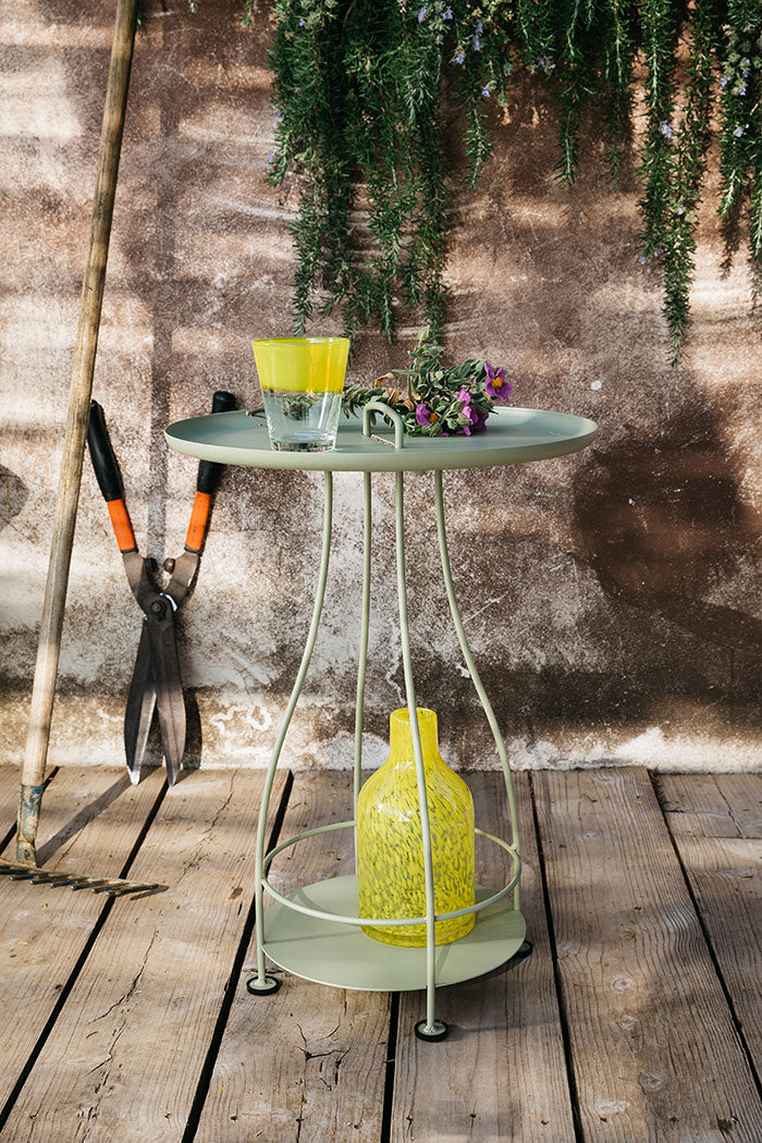 Fermob Happy Hours Table in Willow Green