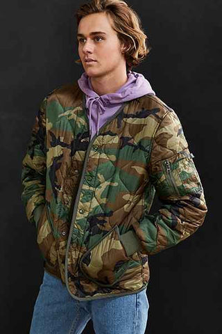 urban outfitters camouflage coat