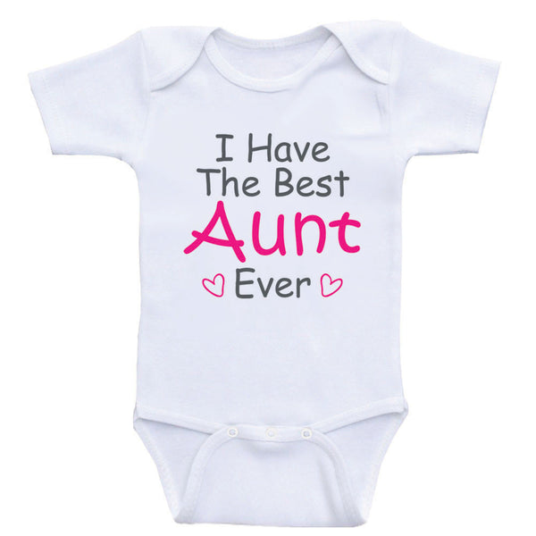 i have the best aunt onesie