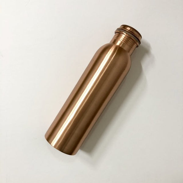 Hammered Copper Meant For Drinking Water Bottle Ayurveda And Yoga Bottle 900 ml 