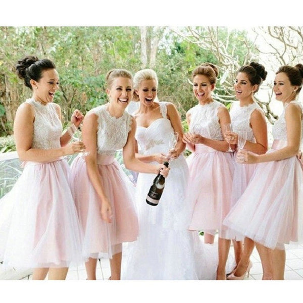 tulle skirt bridesmaid outfit