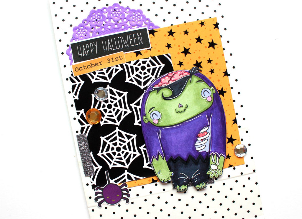 Altered Treat/Gift Bags | Halloween Happy Mail Series. https://shop.serenabee.com