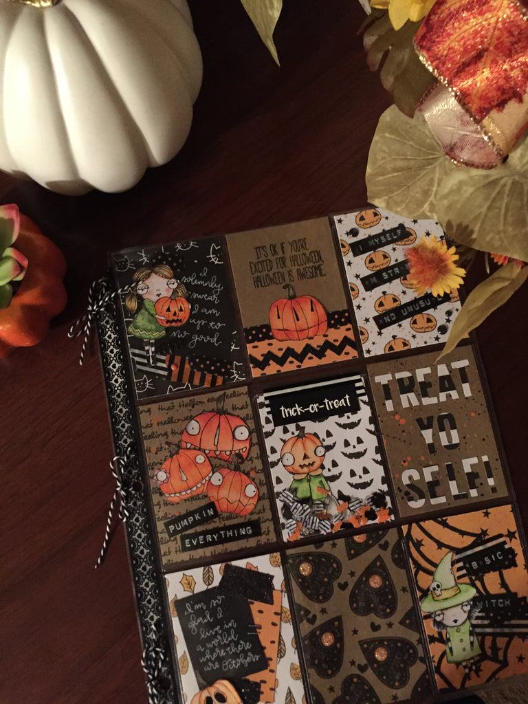 October Pocket Letter Ft. Vera Lane Studio By Annie for Papercakes By Serena Bee. https://shop.serenabee.com
