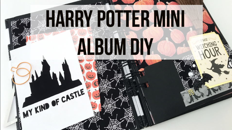 Harry Potter Pocket Album Tutorial By Serena Bee. shop.serenabee.com