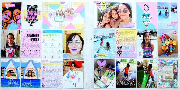 Summer Babe Project Life Spread | Guest Designer Jennie Garcia. shop.serenabee.com