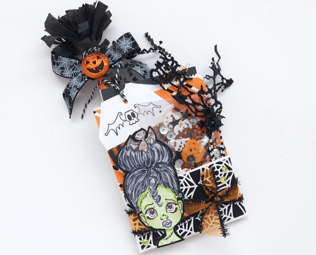 Mini Bag Flips/Loaded Envelopes | Halloween Happy Mail Series shop.serenabee.com 