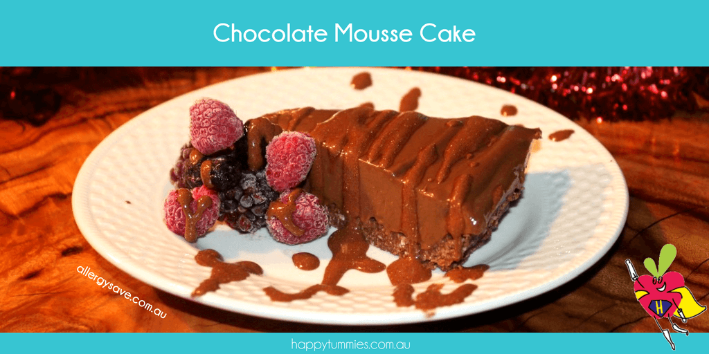 Chocolate Mousse Cake - Allergysave - Happy Tummies