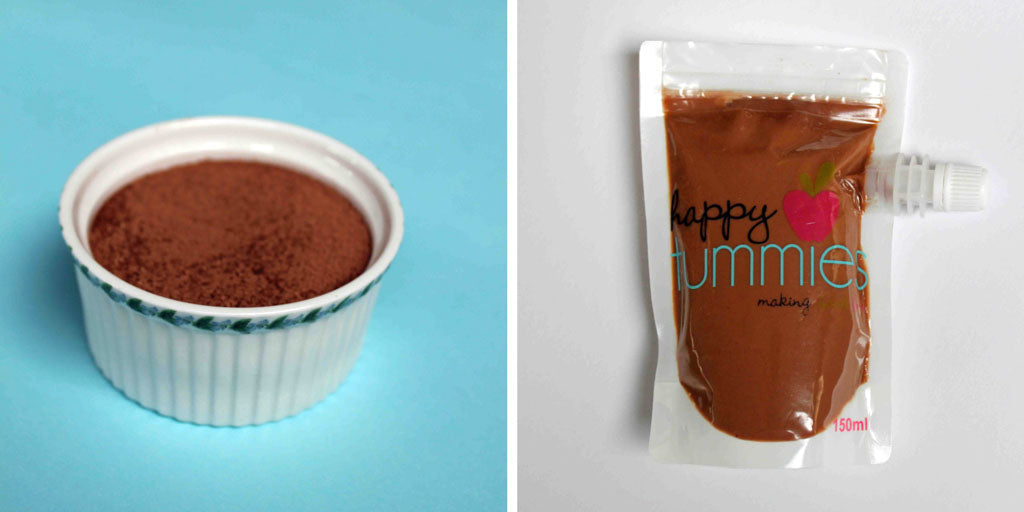 Gluten, Dairy and Egg Free Chocolate Custard - Happy Tummies