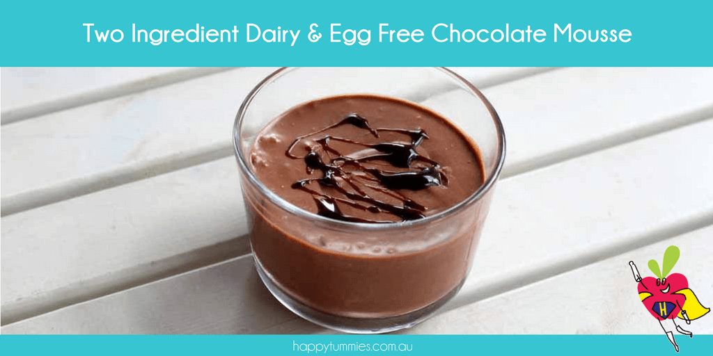 Dairy & Egg Free Chocolate Mousse - Happy Tummies