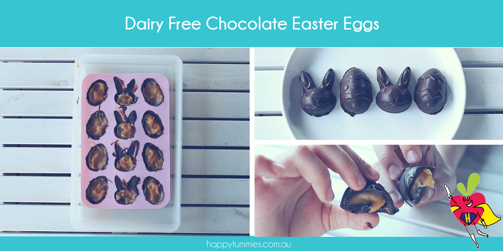 Dairy Free Chocolate Filled Eggs - Happy Tummies