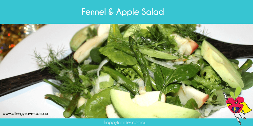 Fennel & Apple Salad - AllergySave - Happy Tummies