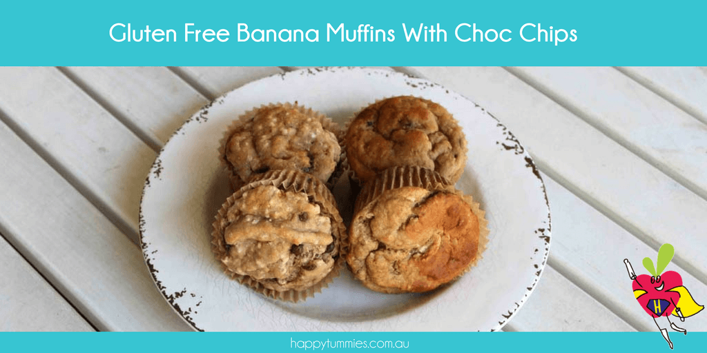 Gluten Free Banana Muffins - Happy Tummies