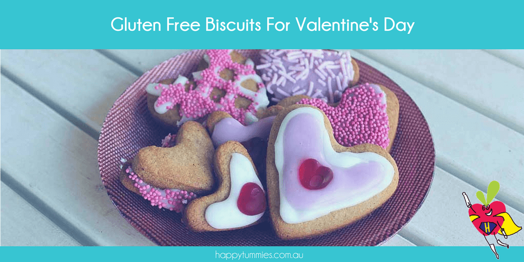 Gluten Free Biscuits For Valentine's Day Recipe - Happy Tummies