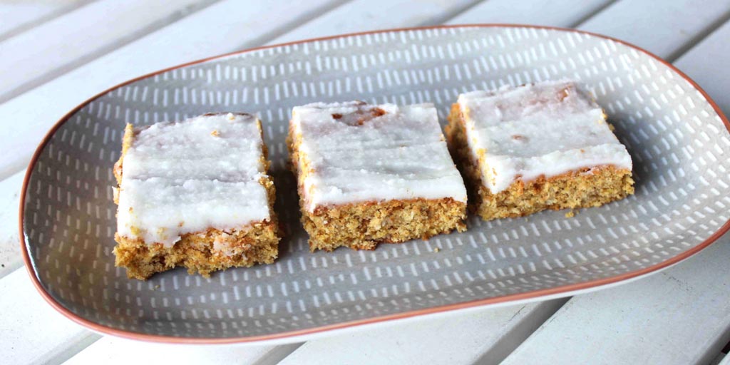 Gluten Free Ginger And Carrot Slice Recipe - Happy Tummies