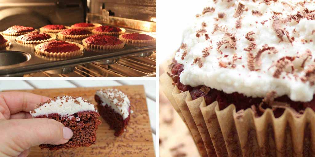 Gluten Free Red Velvet Cupcakes - Happy Tummies