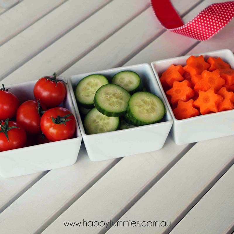 Healthy Christmas Food - Christmas Vegetables - Happy Tummies