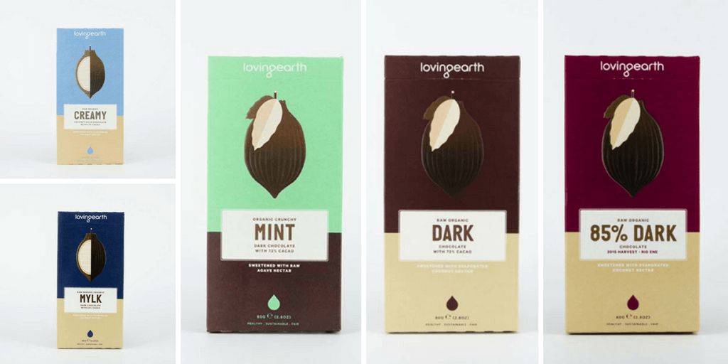 Loving Earth Vegan Chocolate - Happy Tummies