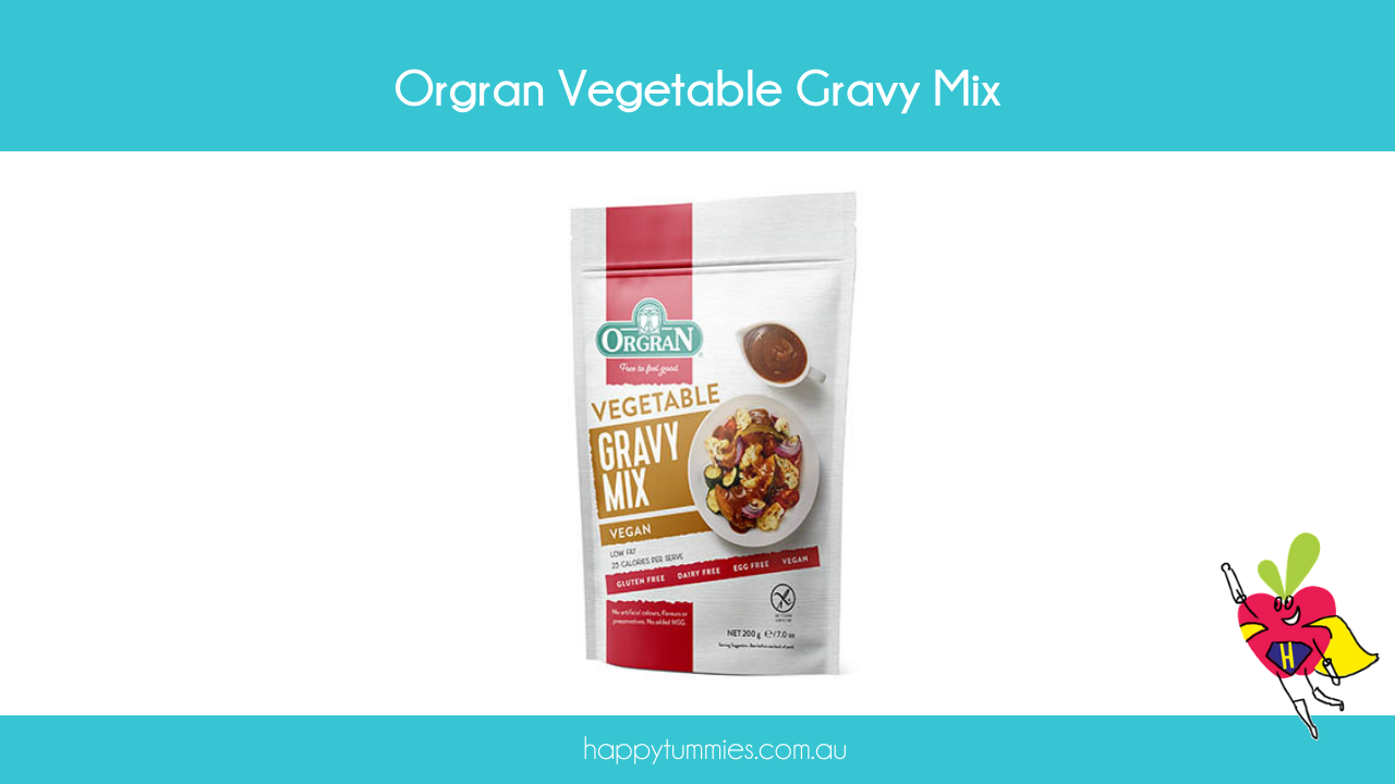Orgran vegetable Gravy Mix - Happy Tummies