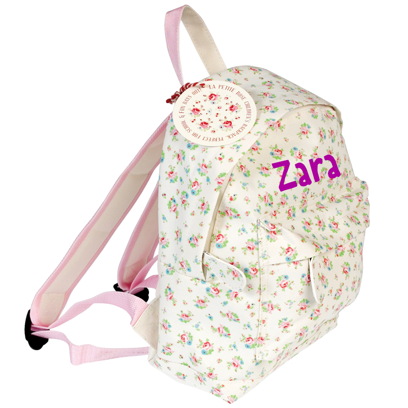 mini personalised backpack