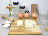 Fermented Onion Relish - Chop Onions