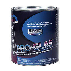 USC 25050 PRO-GLASS FIBERGLASS BODY FILLER 1 Gallon w/ Hardener - Kustom Paint Supply