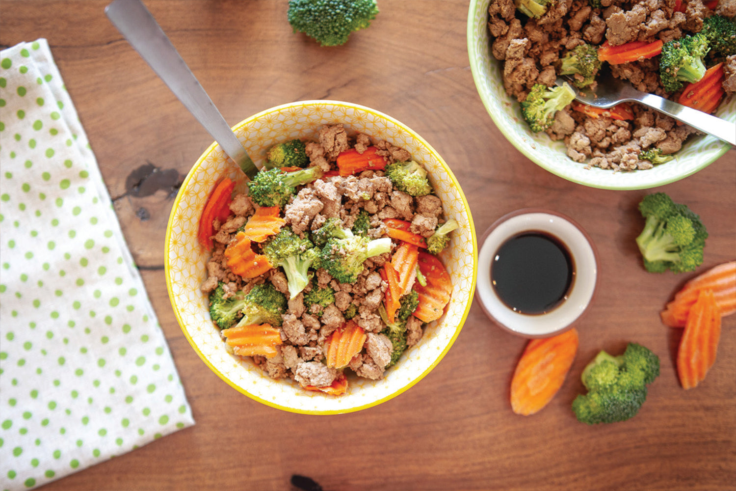 ASIAN GROUND TURKEY STIR FRY