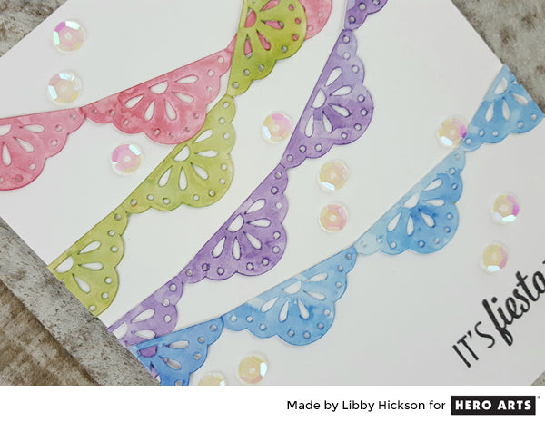Fiesta Banner by Libby Hickson for Hero Arts