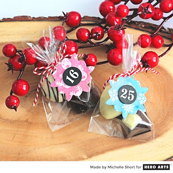 Advent Treat Bags by Michelle Short for Hero Arts
