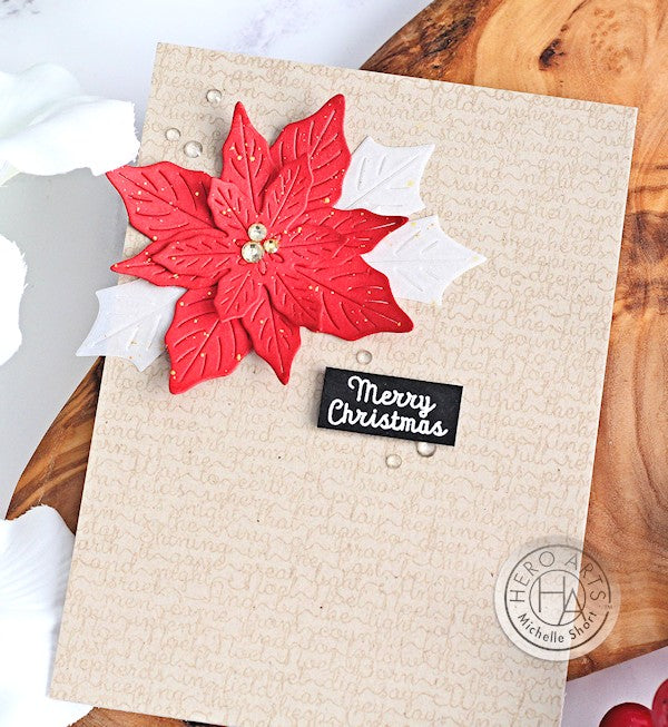 Poinsettia by Michelle Short for Hero Arts