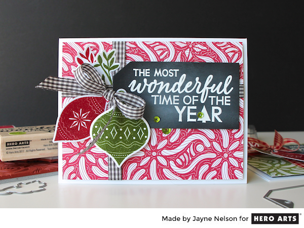Most Wonderful Time by Jayne Nelson for Hero Arts