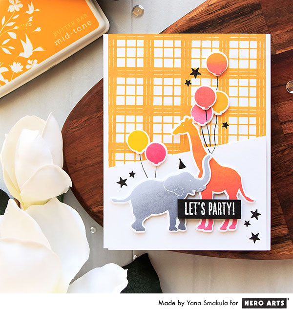 Let's Party Birthday Card by Yana Smakula for Hero Arts