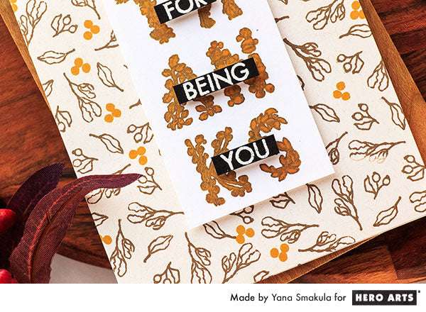 Thanks For Being You Card by Yana Smakula for Hero Arts