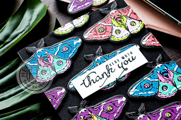 Thank You Very Moth Card by Yana Smakula for Hero Arts