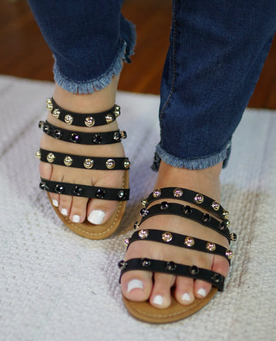 Heather Gold Sandal