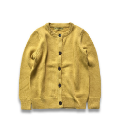 baby mustard cardigan