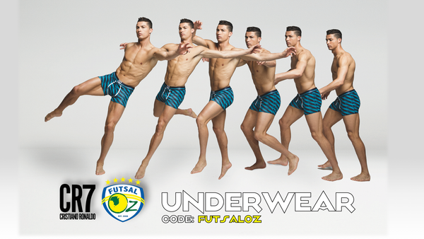 CR7 men’s underwear FutsalOz partnership