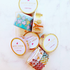 LET'S SNOW, LOVE SANTA IN BLUE WASHI TAPES