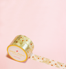 GOLD FLOWERS WASHI TAPES