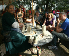 Gwen demonstration Sarasota Medieval