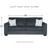 Edmonton Furniture Store | Slate Grey Modular Sectional Bed - 872