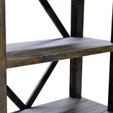 Bookcase Smokey Brown - Alfreso ALA021-SB