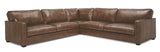 Canadian Made Custom Fabric Sectional w/ Nailheads - Talia