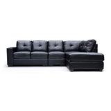 LHF Bonded Leather 4 Piece Sectional - 9411